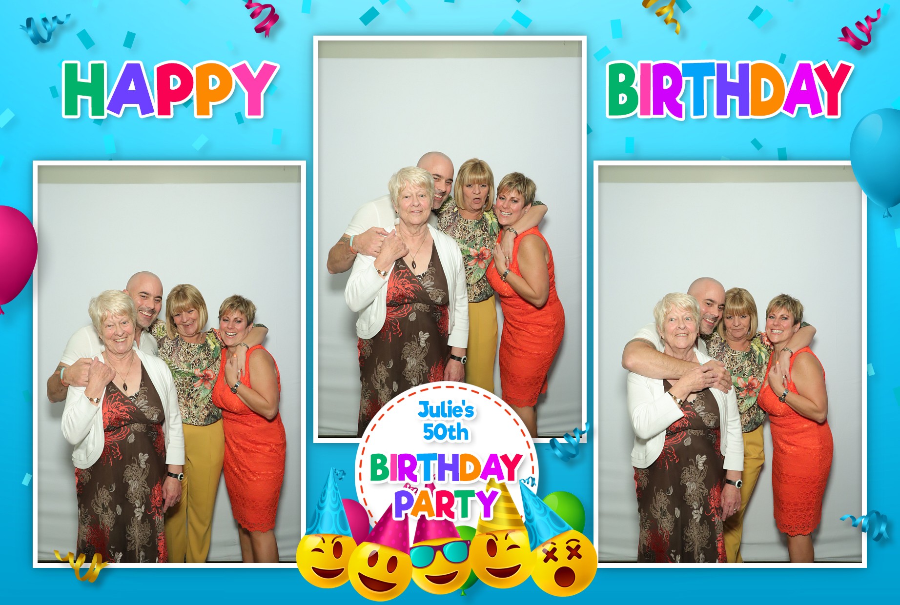 Julie's 50th Birthday | View more photos from the event at gallery.myphotoboothexperience.co.uk/u/MyPhotoBoothExperienceLtd/Julies-50th-Birthday
